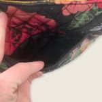 Vera Bradley Havana Rose Distressed Red Yellow Black Triple Zip Crossbody Bag Photo 3