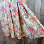 Lush Clothing Lush Size Large Floral Sleeveless Back Zippered Pleated Swing Dress Photo 4