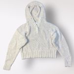 Soft Surroundings  Beige Chunky Heavy Knit‎ Hoodie Sweater Size M Photo 0