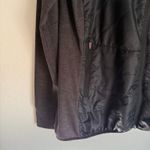 Title Nine  Women's Sz XL Will Power Quilted Full Zip Running Jacket Black Hoodie Photo 4
