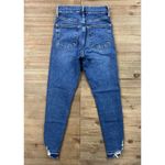 Topshop Jamie High Rise Ripped Hem Skinny Jeans Photo 3