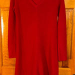 Athleta  Women’s Long Sleeve Sweater Dress Sz S-EUC THINK HOLIDAY Photo 0