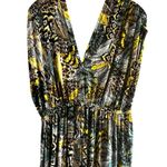 Womens Size L Casual Sleeveless Maxi Dress Plunging V Photo 0