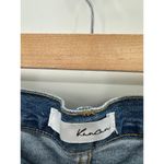 Kancan Womens High Rise Straight Denim Jeans Size 26/5 NWT Cotton Raw Hem Blue Photo 5