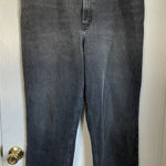 Abercrombie & Fitch The '90s Straight Ultra High Rise split hem curve love 32/14 Photo 0