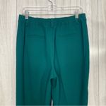 J.Crew  Tailored Easy Pant in 365 Crepe Dark Spruce Green size 6 AQ516 Photo 5