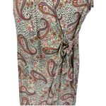 Adrianna Papell Adrianna Papel Vintage 100% Silk Paisley Wrap Dress Size 8 Feminine Old Money Photo 7