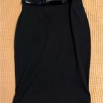 Brat Star Black pencil skirt w/ belt Photo 0