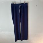 FIGS  High Waisted Livingston Basic Scrub Pants Small Navy Blue Photo 1