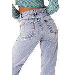 Revice Denim  Viper Up All Night Jeans 32 Light Wash Blue V Cut Waist Y2K Retro Photo 3