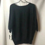 NWT SZ 1X BLACK SWEATER Soft DRESSY TO CASUAL SEE DESCRIPT BELOW NECKLACE Photo 7