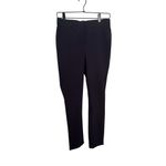 Calvin Klein Contrast Waist Skinny Pants Black Trouser Ankle Pant Size 4 NEW Photo 1