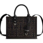 True Religion Quilted Horseshoe Modern Tote HandBag Photo 0