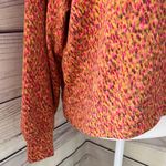 Lou & grey Loft Multicolored Petal Patterned Cozy Terry Crewneck Sweatshirt Photo 2