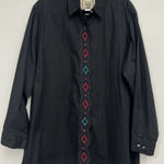 Wrangler VTG  Silver Lake Women’s Western Shirt Size 3X Button Up Cowgirl Rodeo Photo 0