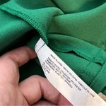 Eloquii  ruffle trim green dress fit flare long sleeve sz 20 Photo 5