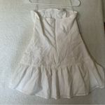 Princess Polly “Archetype” White Strapless Mini Dress Drop Waist NWOT Photo 5