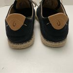 Olukai Kaula Pa‘a Lī Shoes Canvas Lace-Up Espadrilles Sneaker Slip Ons Black Photo 7