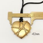 Estée Lauder Vintage Heart Locket Necklace Photo 6