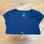 Set Active  Women's Navy Crop Top Photo 1