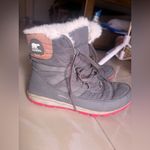 Sorel  Whitney II Pink Grey Snow  Water Proof Outdoor Hiking Rain Boots Size 10 Photo 13