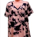 NWT Evaless women’s pink tie dye T Photo 0