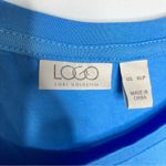 LOGO By Lori Goldstein  blue casual dress pockets‎ size XLP Photo 2