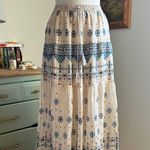 Joie High Waisted Bohemian Silk Maxi Skirt Photo 0
