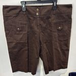 Michael Kors Brown Shorts Women's Size 16 Photo 0