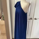 Farm Rio Linen Blend Leaf One-Shoulder Midi Dress. Size S. MSRP $285 Photo 9