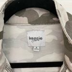 Kensie Women's Camouflage Utility Jacket in Olive Greens Size S Photo 3