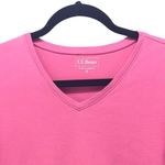 LL Bean Womens Shirt Size Small Pink Capsule Summer Spring Twee Breathable Photo 2
