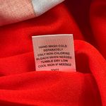 Sugar Lips Ohana Bayla Deep V Maxi Dress Women's Size Large 100% Rayon Red, Blue Photo 10