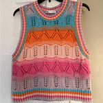 ZARA multicolor knit vest sweater Photo 1
