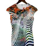 Clover Canyon  Neoprene Cap Sleeve Bodycon Dress Photo 1