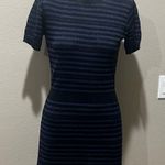 ZARA  knit striped jersey dress Photo 2