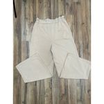 EXPRESS Beige Wide Leg Lounge Pants M 80% Cotton 20% Polyester Photo 4