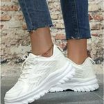 SheIn Running Shoes White Fashionable Thick-Soled Heels Size 10 NWT $82 Photo 0