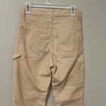 BDG Urban Outfitters Cream Cargo Corduroy Slim Straight Pants Size 27 Photo 3