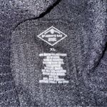 st. john's bay  Black Waffle Knit Cowl Neck Long Sleeve Shirt Photo 3