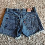 Levi's Levi’s Dark Wash Jean Shorts Size 0 Photo 1