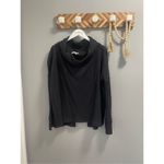 Free People NWOT Juicy black open back top size S Photo 3