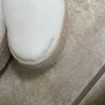 Toms Valencia Women's Espadrille Platform Slip On Casual Shoes White canvas Sz 9 Photo 2