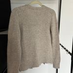 ZARA Beige Oatmeal Cardigan Sweater Photo 1