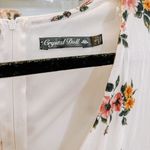 Crystal Doll  Pink Floral Tiered Boho Maxi Dress Sz S Photo 6