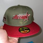 New Era USA cap king Houston Astros script size 7 3/4 brand new sold out Photo 1