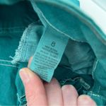 American Eagle  green denim shorts Photo 2