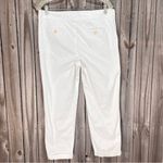 Talbots Imperfect Signature White Trousers short pants size 10 pockets cuffed Photo 1