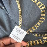 Truly 4 You Black Chain Link Button Down Dress SIZE S Photo 4