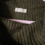 Active USA  Dark Olive Cowl Neck Sweater Photo 9